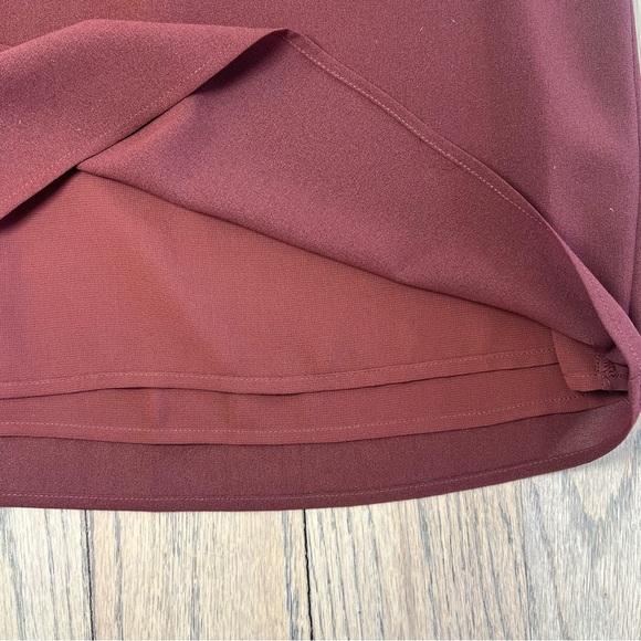 NWT Pleione Women’s Rusty Red Lined Blouse Tank Size X-Small - Picture 6 of 11